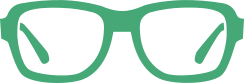 glasses green