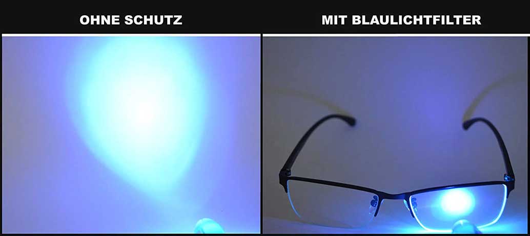 Blaulichtfilter brille image